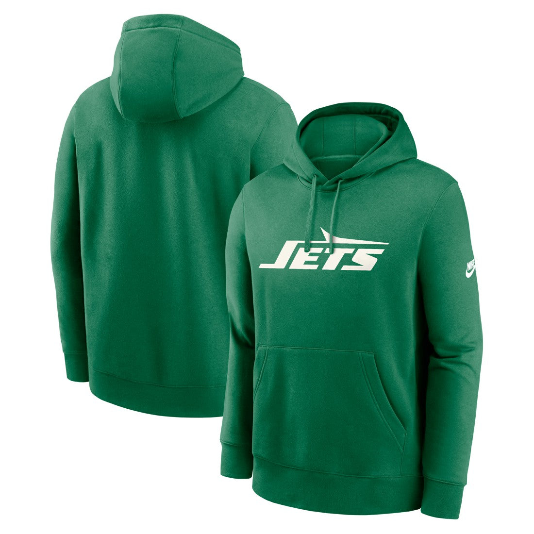 New York Jets Big & Tall Club Logo Pullover Hoodie Green | Nike for Sale