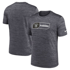 Las Vegas Raiders Big & Tall Velocity Performance T-Shirt Black | Nike for Sale