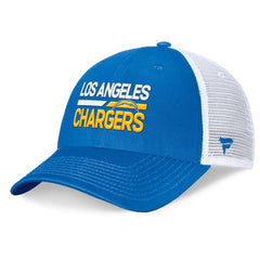 Los Angeles Chargers Upper Trucker Adjustable Hat Powder Blue/White | Fanatics