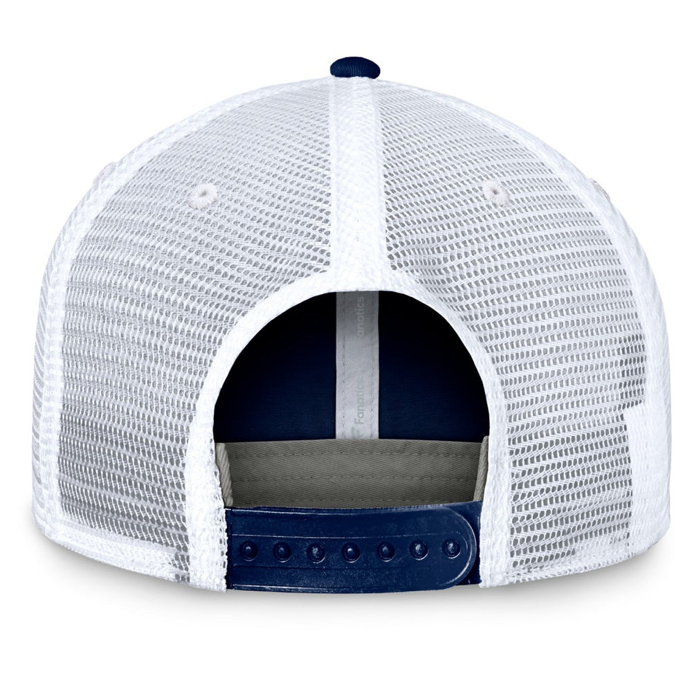 Tennessee Titans Upper Trucker Adjustable Hat Navy/White | Fanatics