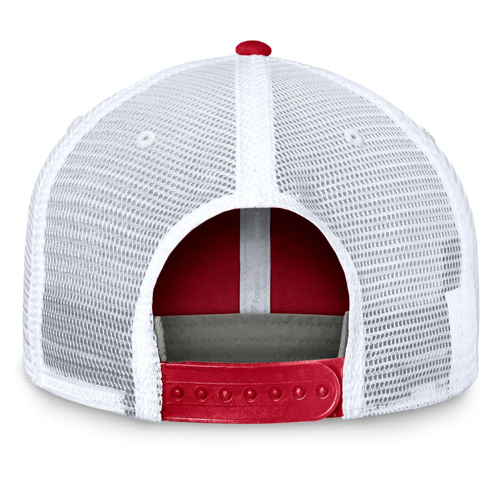 Tampa Bay Buccaneers Upper Trucker Adjustable Hat Red/White | Fanatics