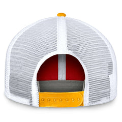 Kansas City Chiefs Bench Trucker Adjustable Hat Red/Gold | Fanatics