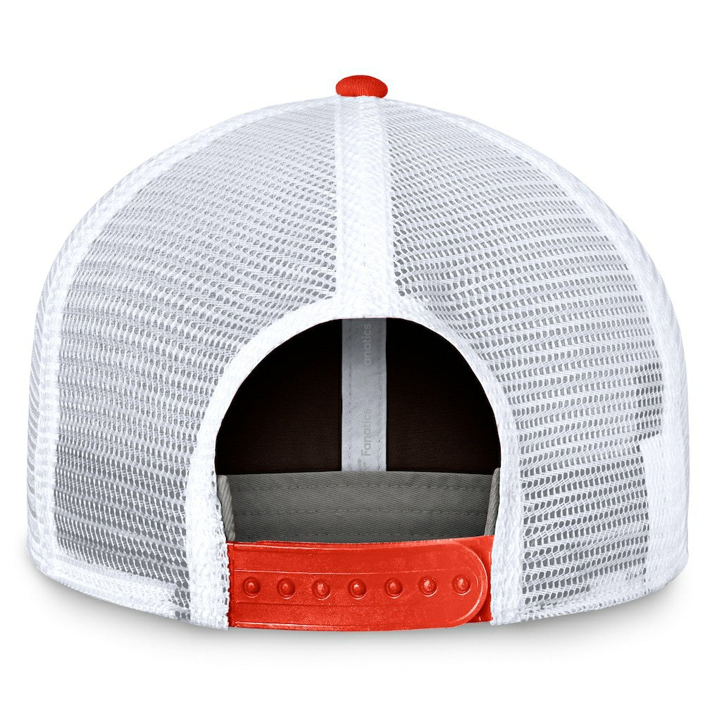 Cleveland Browns Bench Trucker Adjustable Hat Brown/Orange | Fanatics