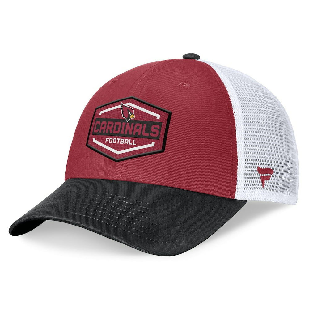 Arizona Cardinals Bench Trucker Adjustable Hat Cardinal/Black | Fanatics