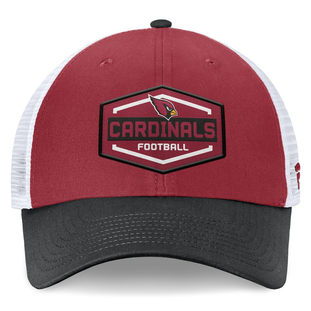 Arizona Cardinals Bench Trucker Adjustable Hat Cardinal/Black | Fanatics