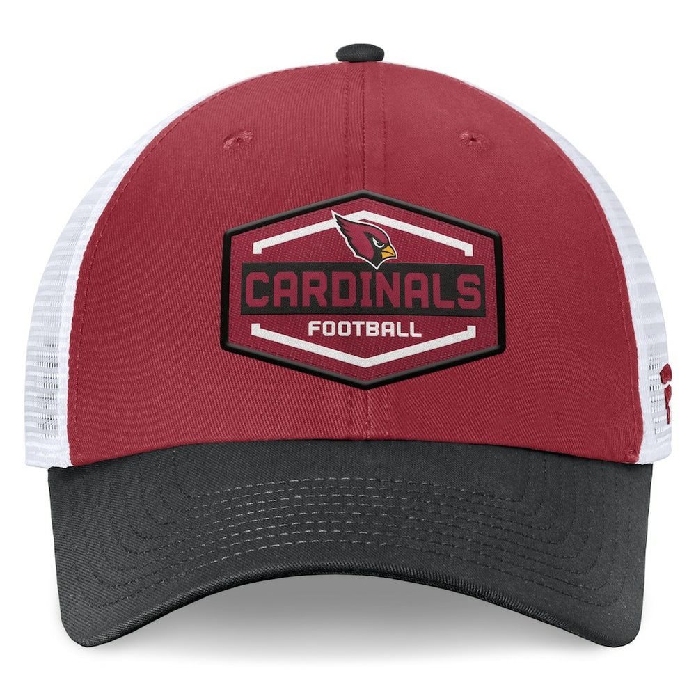 Arizona Cardinals Bench Trucker Adjustable Hat Cardinal/Black | Fanatics