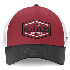 Arizona Cardinals Bench Trucker Adjustable Hat Cardinal/Black | Fanatics