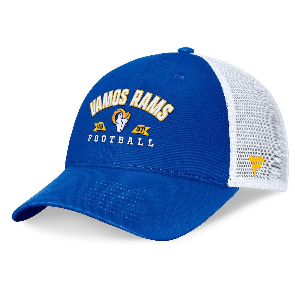Los Angeles Rams Timeout Trucker Adjustable Hat Royal | Fanatics
