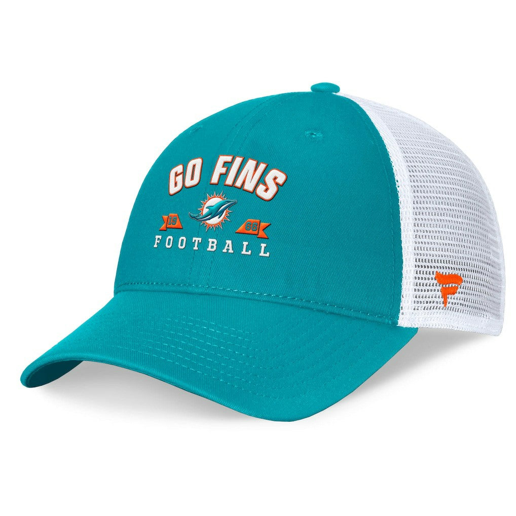 Miami Dolphins Timeout Trucker Adjustable Hat Aqua | Fanatics