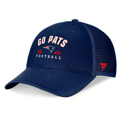 New England Patriots Timeout Trucker Adjustable Hat Navy | Fanatics