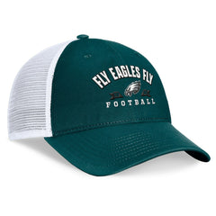 Philadelphia Eagles Timeout Trucker Adjustable Hat Midnight Green | Fanatics