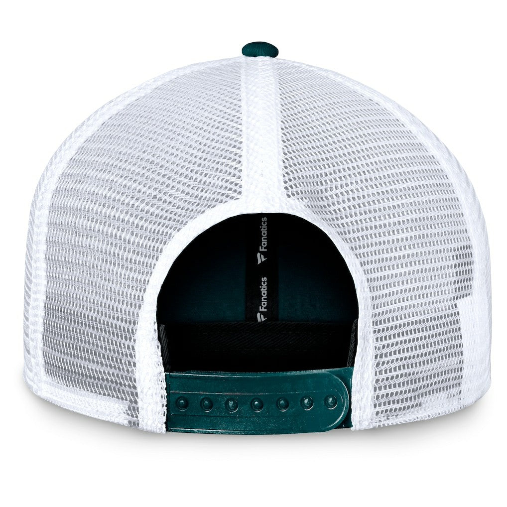 Philadelphia Eagles Timeout Trucker Adjustable Hat Midnight Green | Fanatics