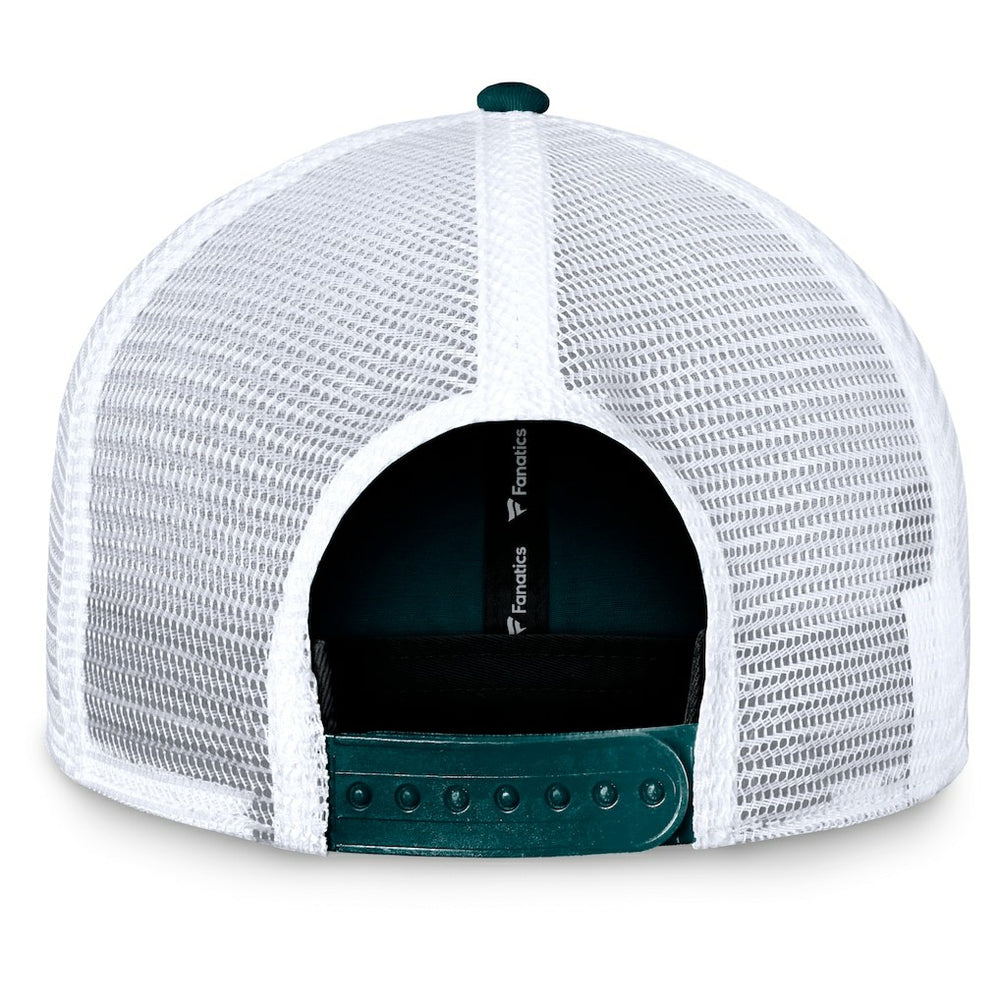 Philadelphia Eagles Timeout Trucker Adjustable Hat Midnight Green | Fanatics