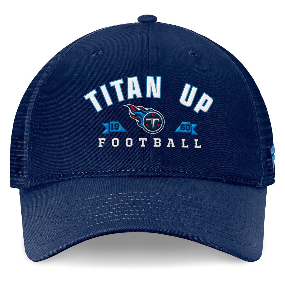 Tennessee Titans Timeout Trucker Adjustable Hat Navy | Fanatics