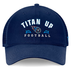 Tennessee Titans Timeout Trucker Adjustable Hat Navy | Fanatics