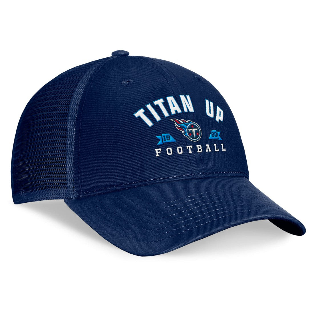 Tennessee Titans Timeout Trucker Adjustable Hat Navy | Fanatics