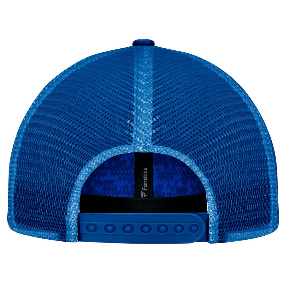 New York Giants Challenge Trucker Adjustable Hat Heather Royal | Fanatics