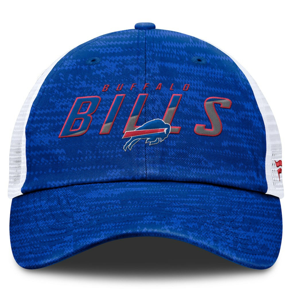 Buffalo Bills Challenge Trucker Adjustable Hat Heather Royal | Fanatics