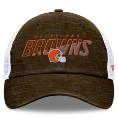 Cleveland Browns Challenge Trucker Adjustable Hat Brown | Fanatics