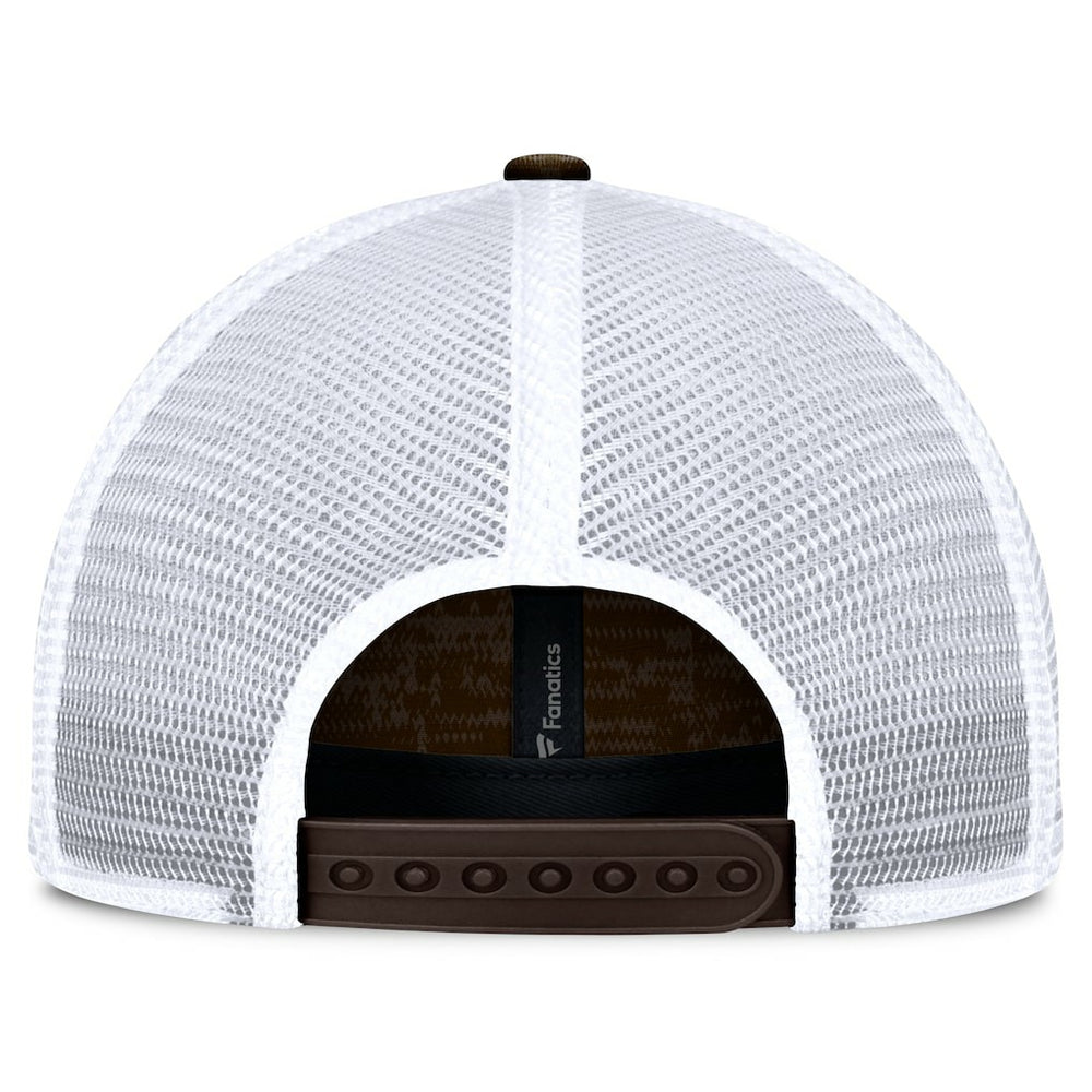 Cleveland Browns Challenge Trucker Adjustable Hat Brown | Fanatics