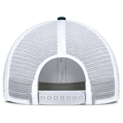 Philadelphia Eagles Flawless Stripe Adjustable Hat White/Midnight Green | Fanatics