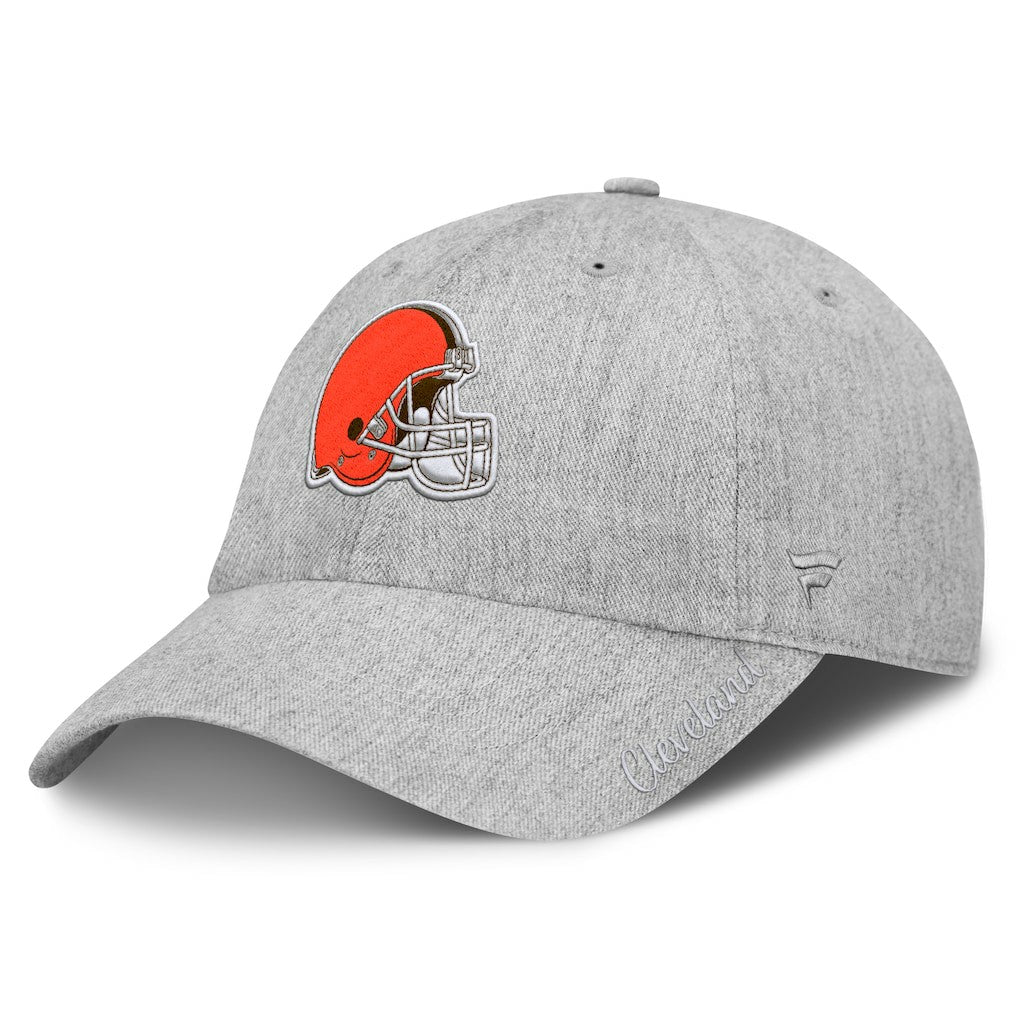 Cleveland Browns Women's Luna Rock Adjustable Hat Heather Gray | Fanatics