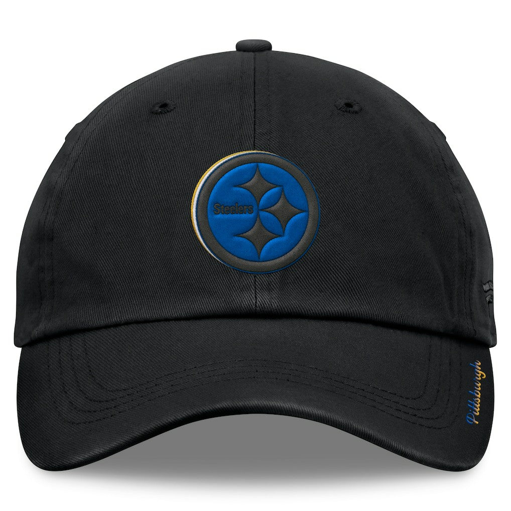 Pittsburgh Steelers Women's Eclipse Adjustable Hat Black | Fanatics