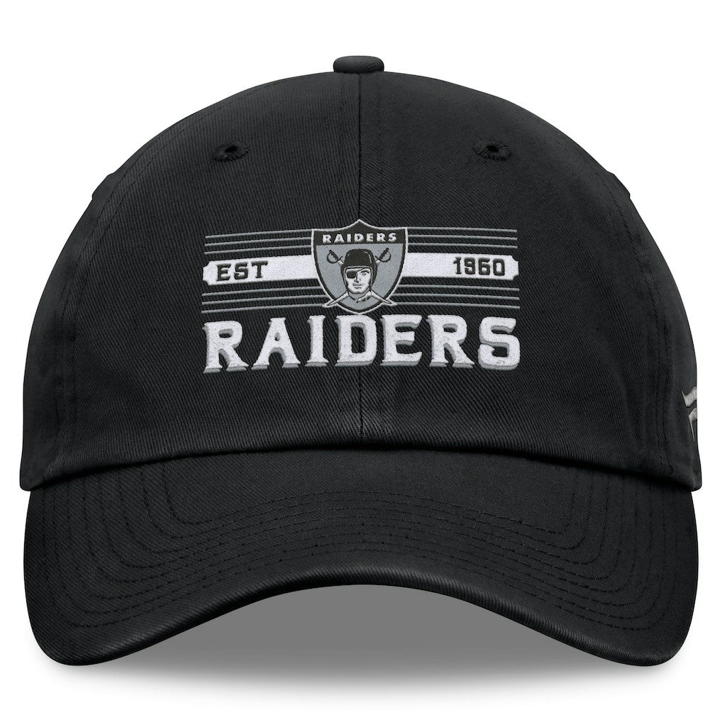 Las Vegas Raiders Vintage Delay Adjustable Hat Black | Fanatics