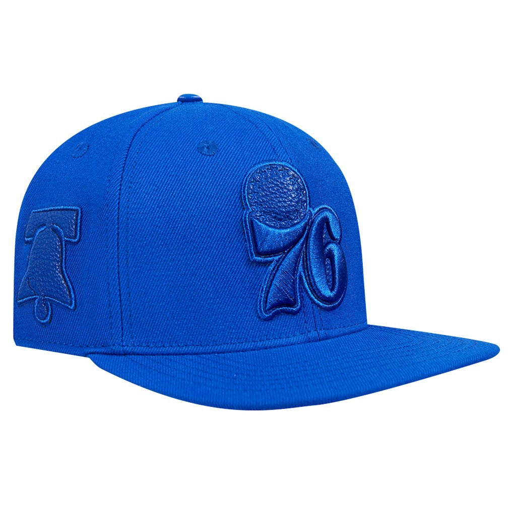 Philadelphia 76ers Pro Standard Triple Tonal Snapback Hat Royal - NBA