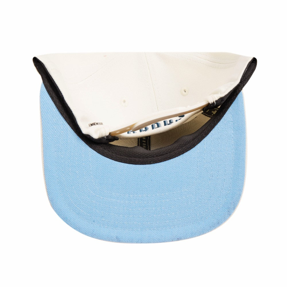 Seattle Kraken Pro Standard Retro Classic Logo Snapback Hat - Cream - NHL