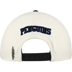 Pittsburgh Penguins Pro Standard Retro Classic Logo Snapback Hat - Cream - NHL