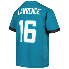Trevor Lawrence Jacksonville Jaguars Youth Replica Player Jersey Teal | NFL