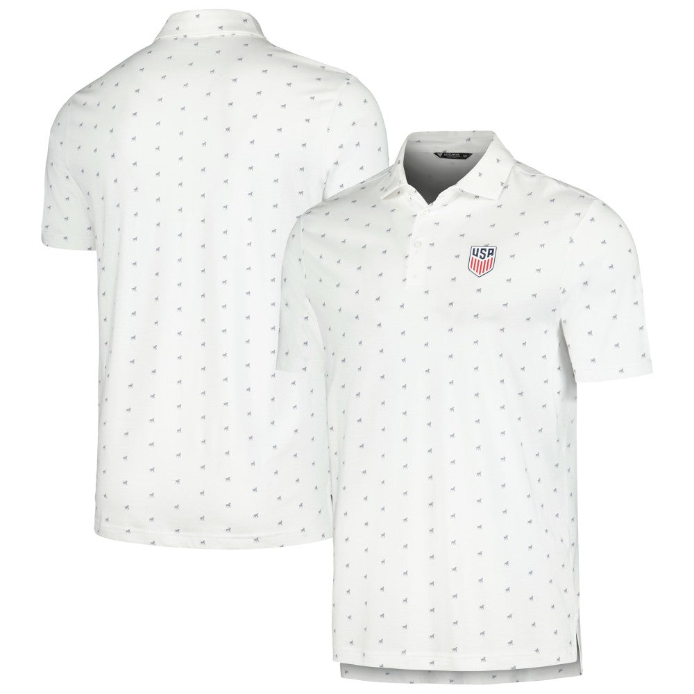 USMNT Levelwear Rover Polo White - FIFA World CUP