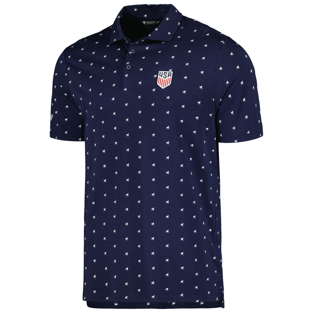 USMNT Levelwear Rover Polo Navy - FIFA World CUP