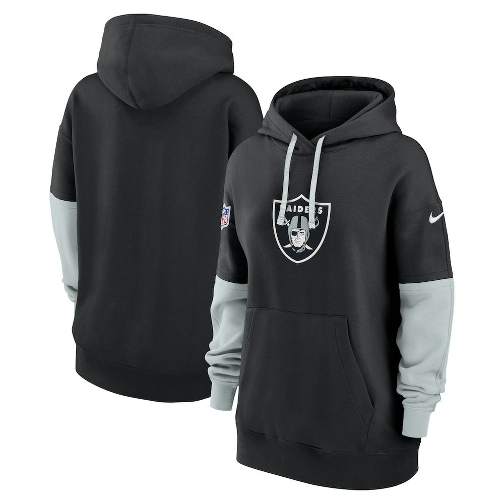 Las Vegas Raiders Women's Sideline Essential Hoodie Black | Nike for Sale