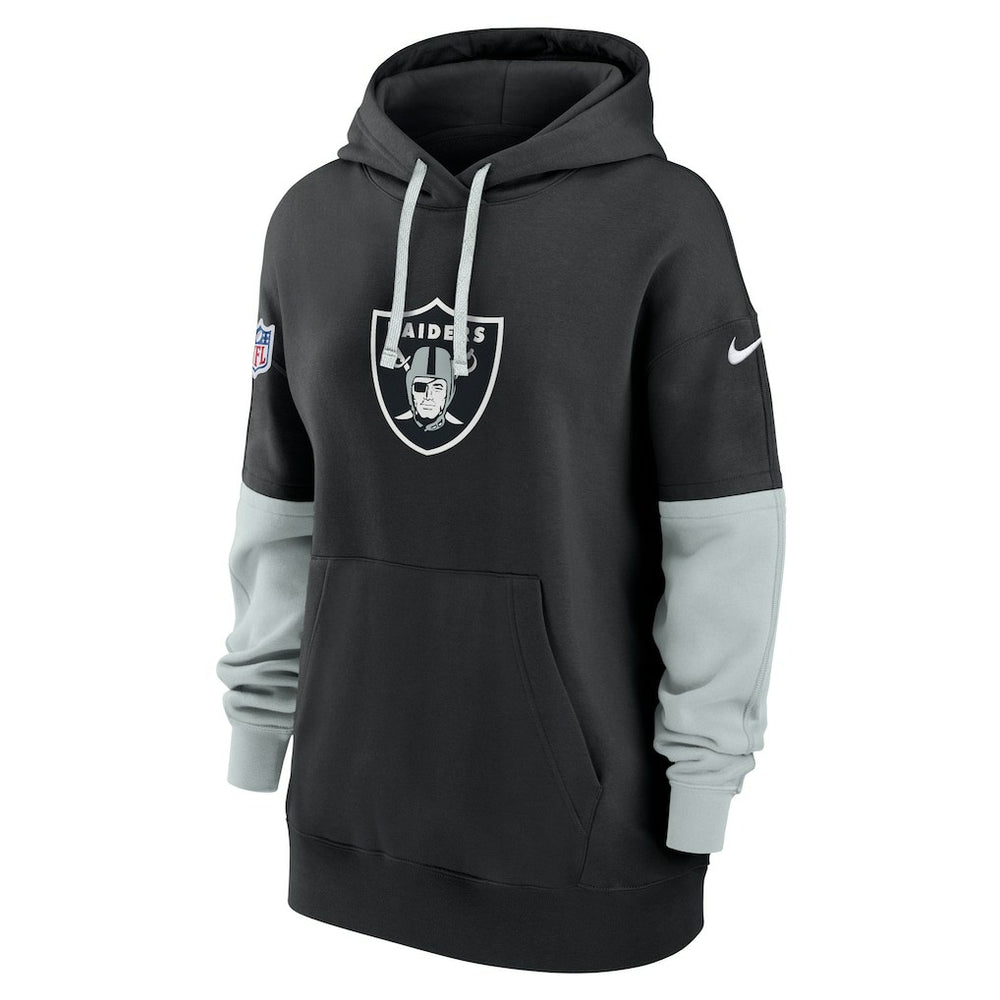 Las Vegas Raiders Women's Sideline Essential Hoodie Black | Nike for Sale