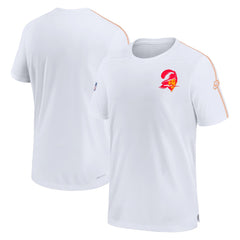 Tampa Bay Buccaneers Sideline Alternate Logo Coach Performance Top White | Nike for Sale