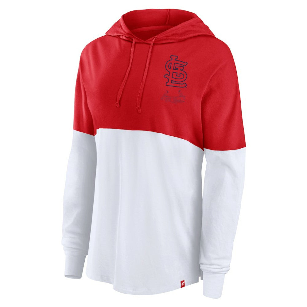 St. Louis Cardinals Fanatics Women's Backup Option Pullover Hoodie - MLB