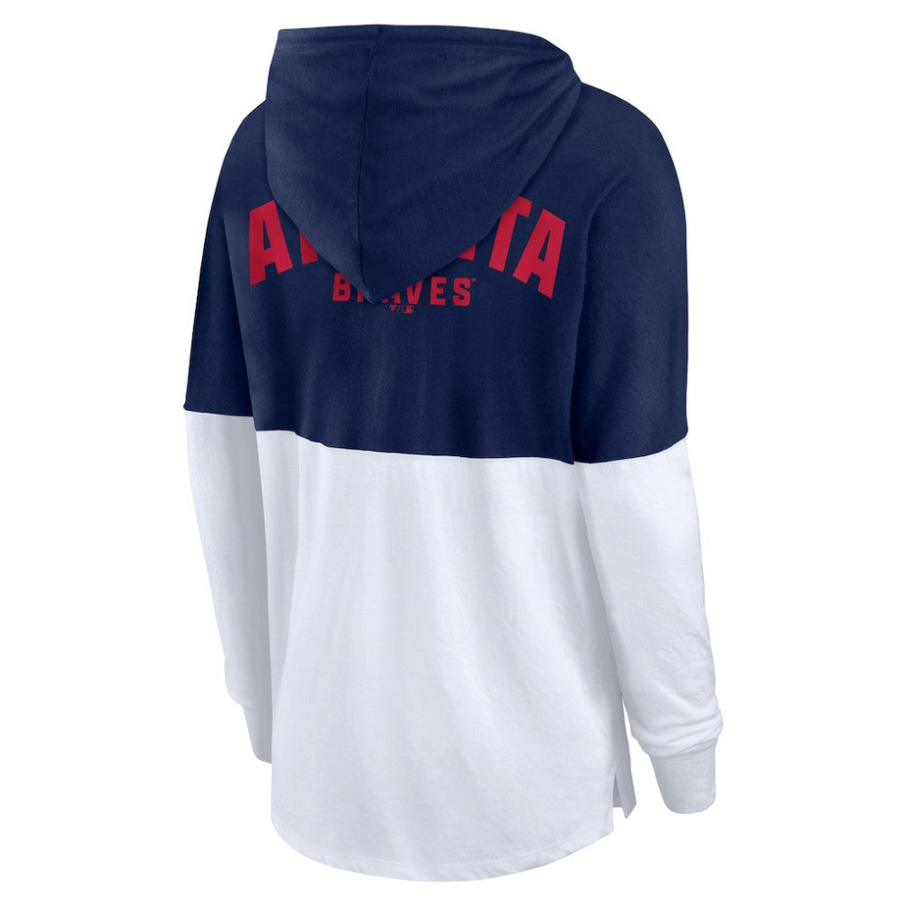 Atlanta Braves Fanatics Women's Backup Option Pullover Hoodie - MLB