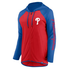 Philadelphia Phillies Fanatics Women's Script Sleeve Full-Zip Hoodie - MLB