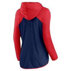 Atlanta Braves Fanatics Women's Script Sleeve Full-Zip Hoodie - MLB