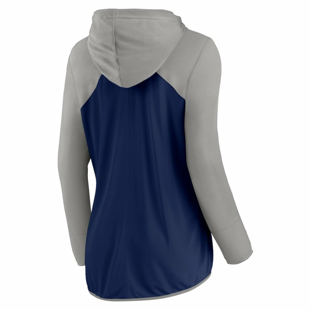 New York Yankees Fanatics Women's Script Sleeve Full-Zip Hoodie - MLB