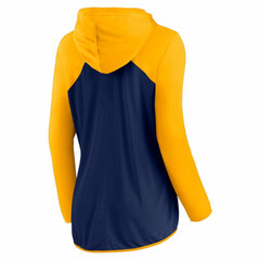 Milwaukee Brewers Fanatics Women's Script Sleeve Full-Zip Hoodie - MLB