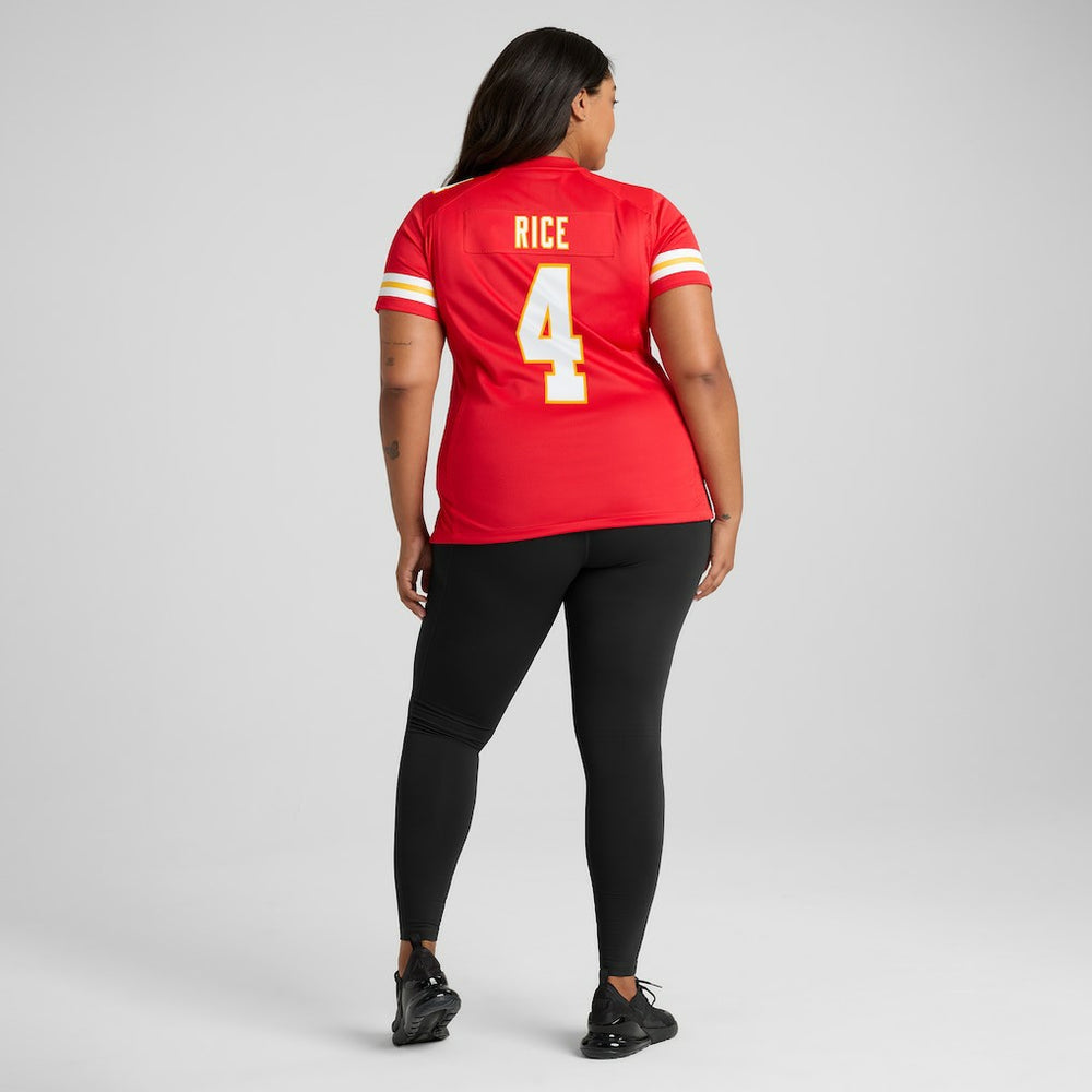 Rashee Rice Kansas City Chiefs Women's Game Jersey Red | Nike for Sale