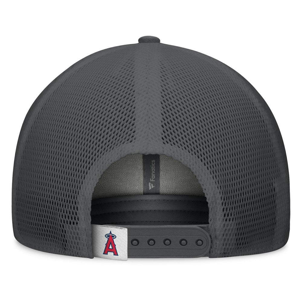 Los Angeles Angels Fanatics A-Frame Trucker Adjustable Hat - MLB