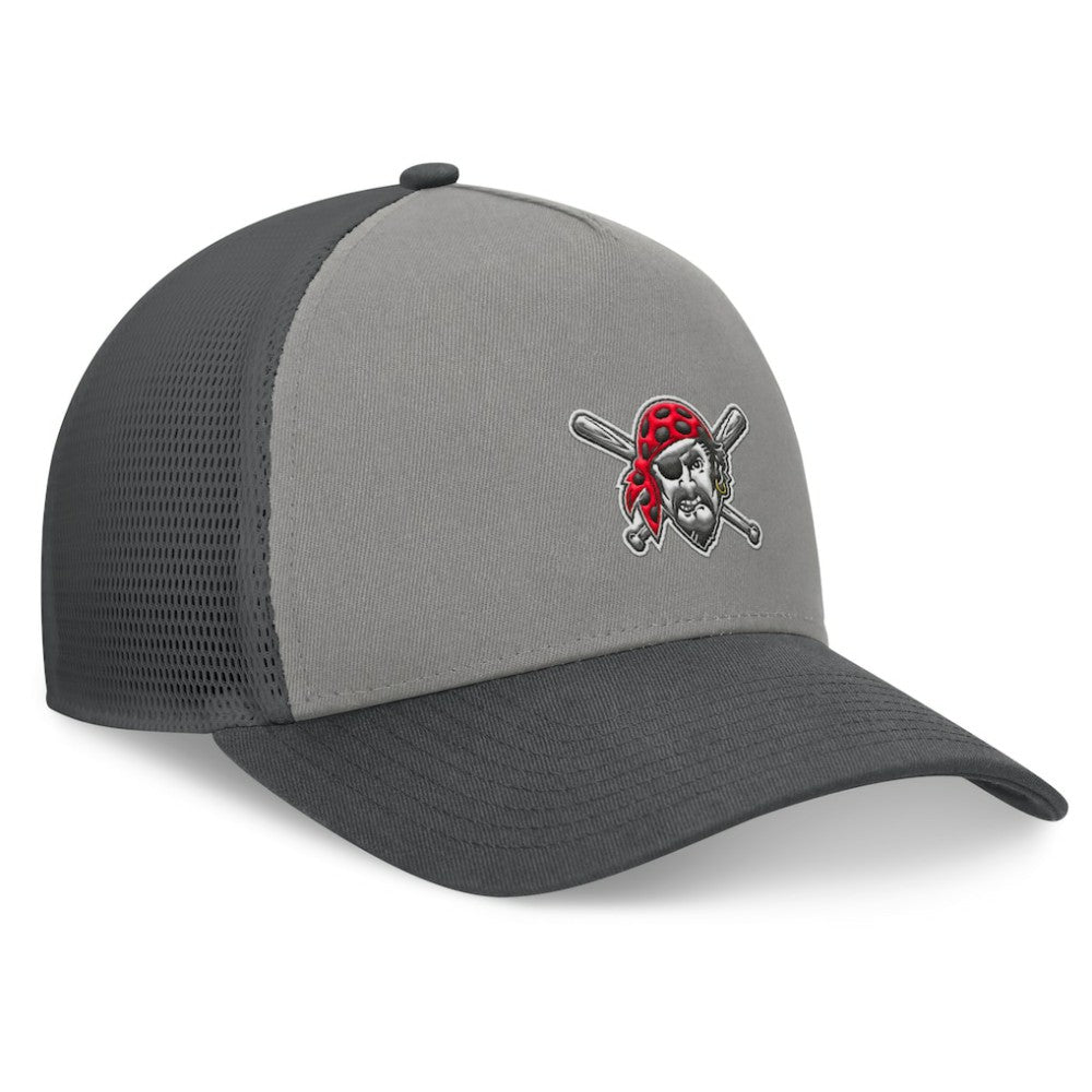 Pittsburgh Pirates Fanatics A-Frame Trucker Adjustable Hat - MLB