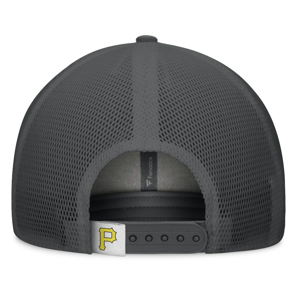 Pittsburgh Pirates Fanatics A-Frame Trucker Adjustable Hat - MLB