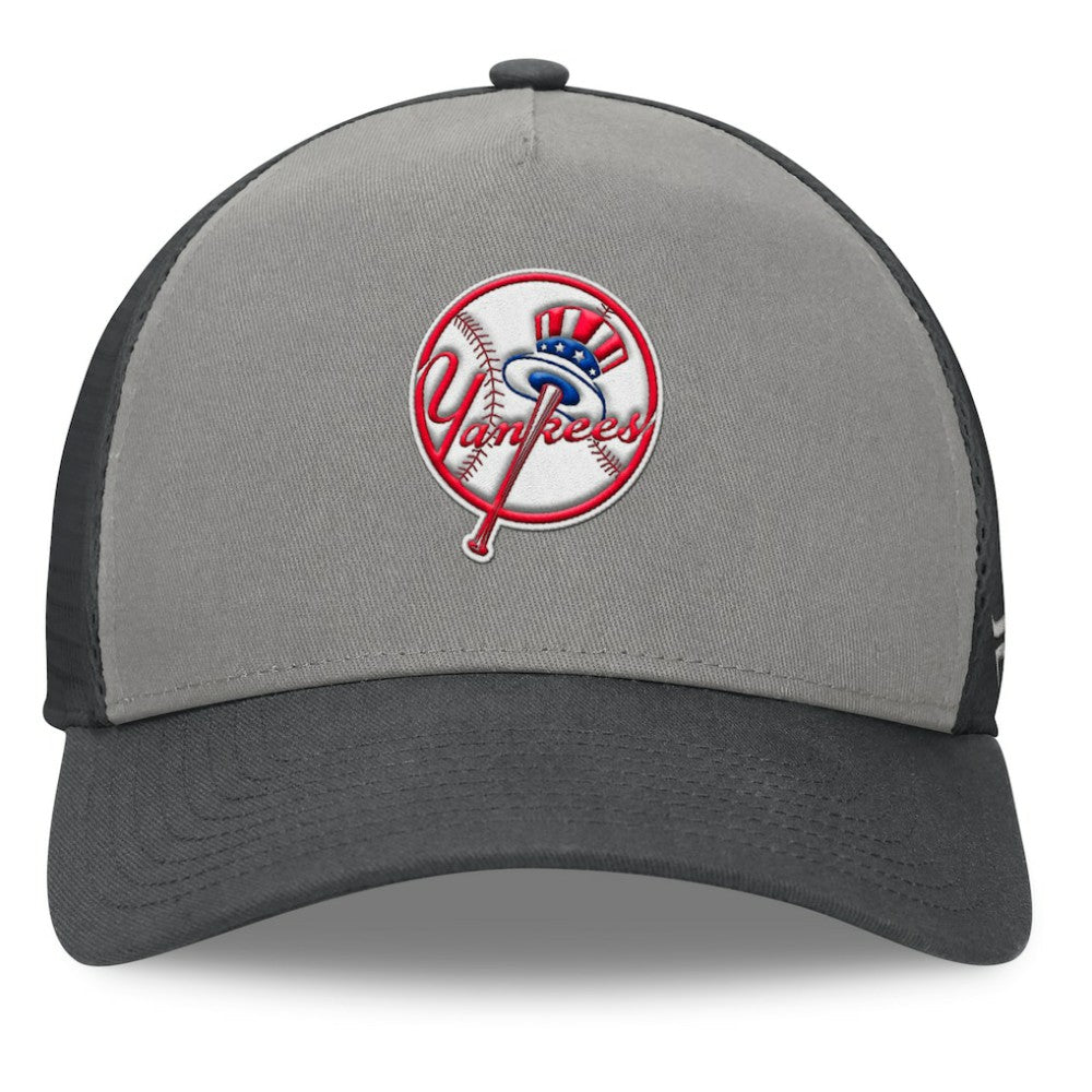 New York Yankees Fanatics A-Frame Trucker Adjustable Hat - MLB