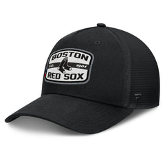 Boston Red Sox Fanatics Team Patch A-Frame Trucker Snapback Hat - MLB