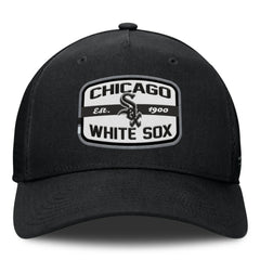 Chicago White Sox Fanatics Team Patch A-Frame Trucker Snapback Hat - MLB